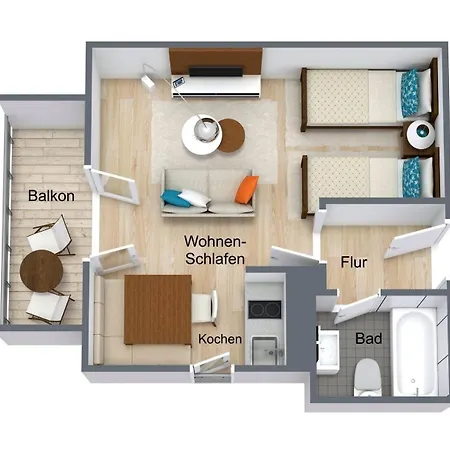 Romantik -302- Apartment *